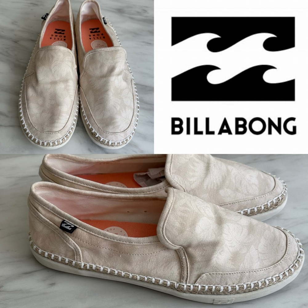 NWT sz9 BILLABONG beachy loafers